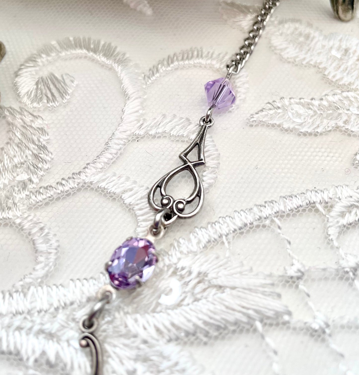 'Requiem' Necklace (Lavender) - PREORDER