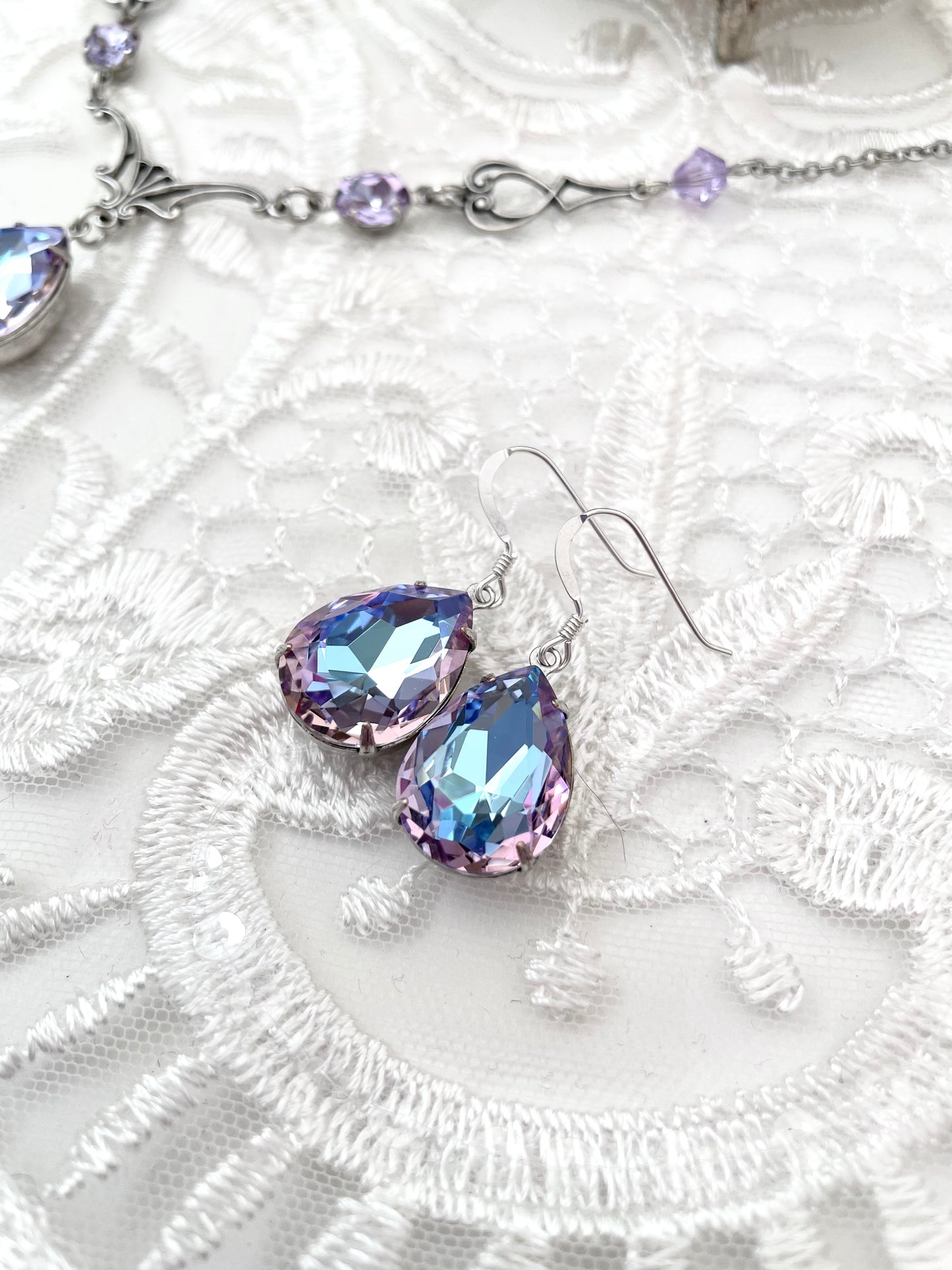 'Eve' Earrings (Unicorn Crystal) - PREORDER