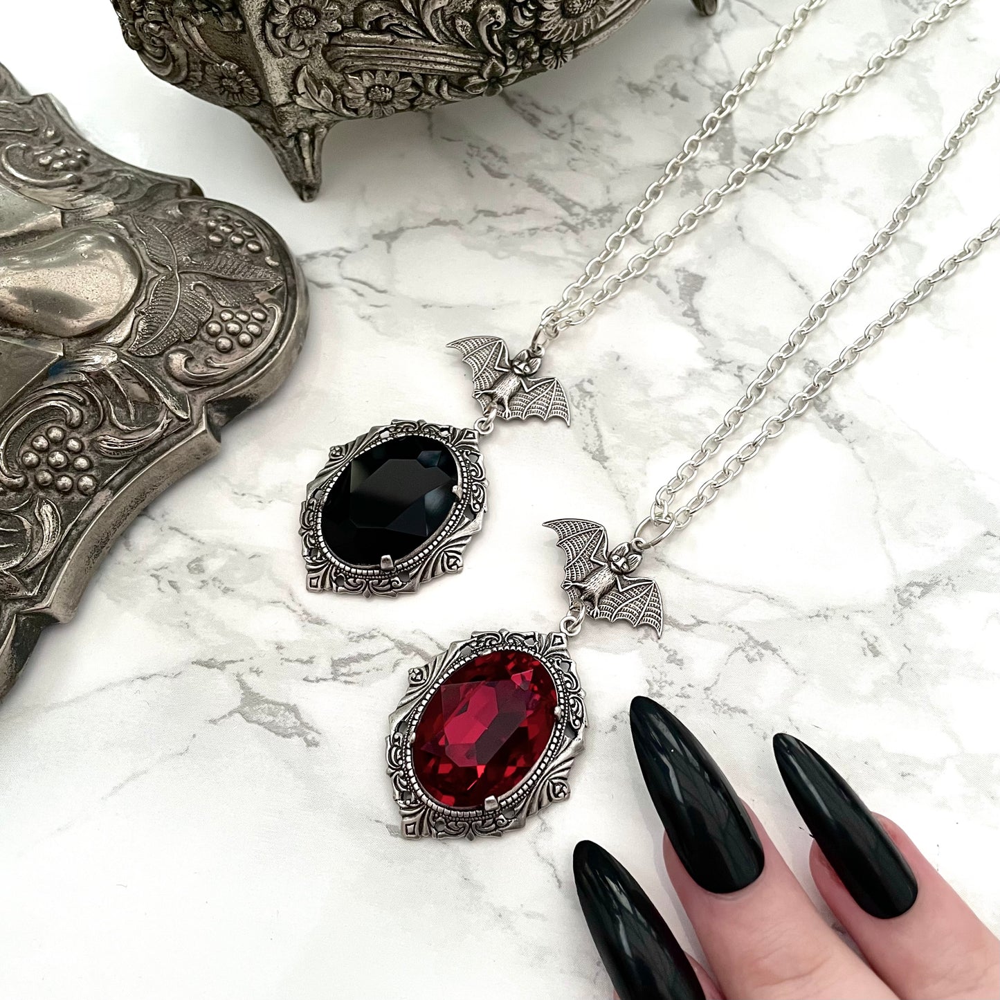 'Crypt' Necklace (Death Black) *PRE-ORDER*