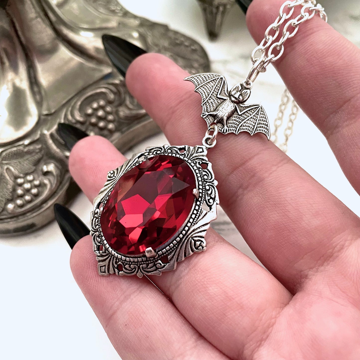 'Crypt' Necklace (Death Black) *PRE-ORDER*