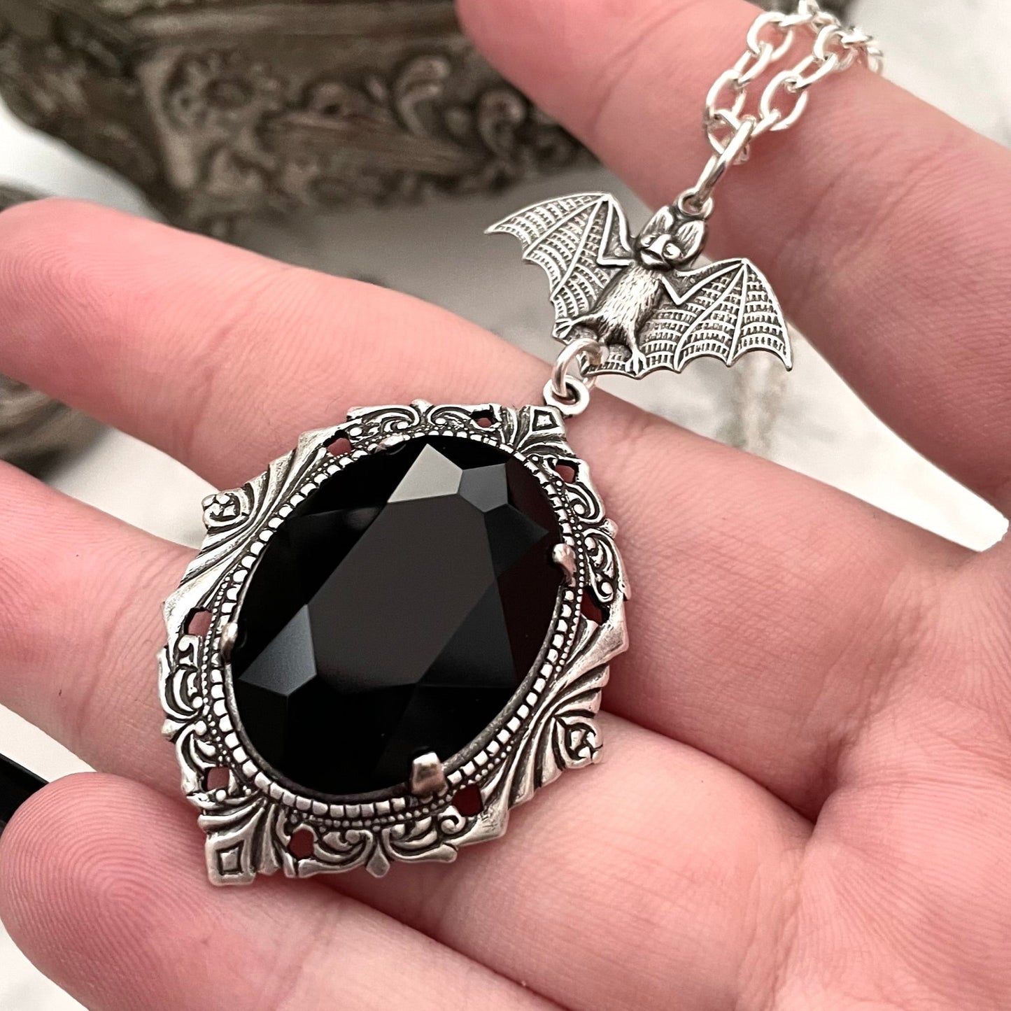 'Crypt' Necklace (Death Black) *PRE-ORDER*