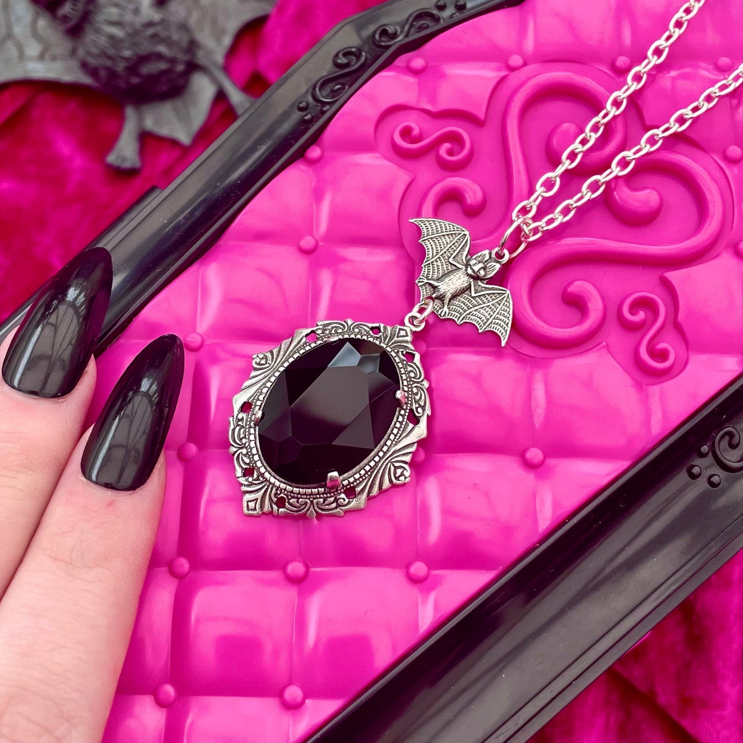 'Crypt' Necklace (Death Black) *PRE-ORDER*