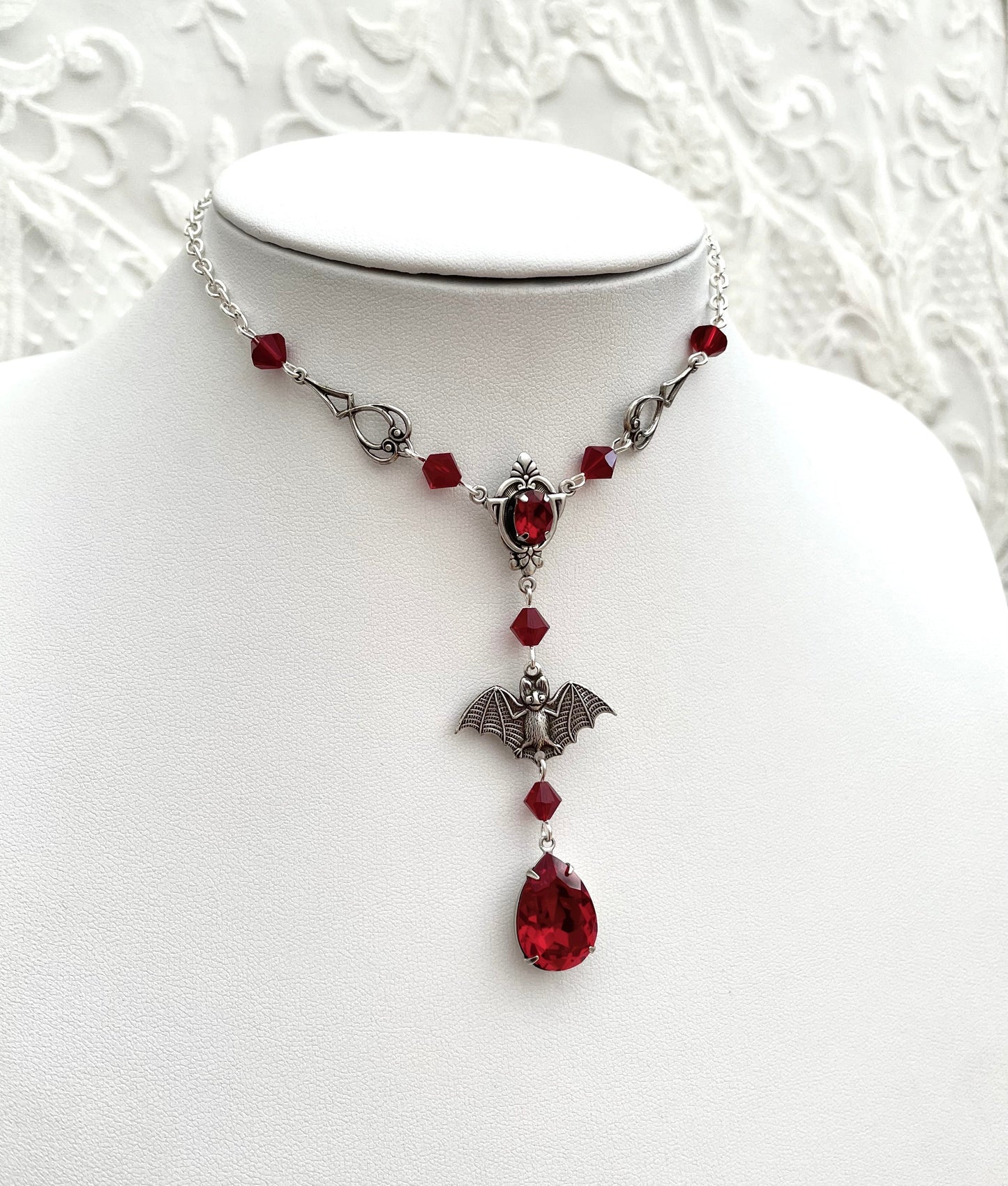 'Helena' Necklace (Blood Red) *PRE-ORDER*