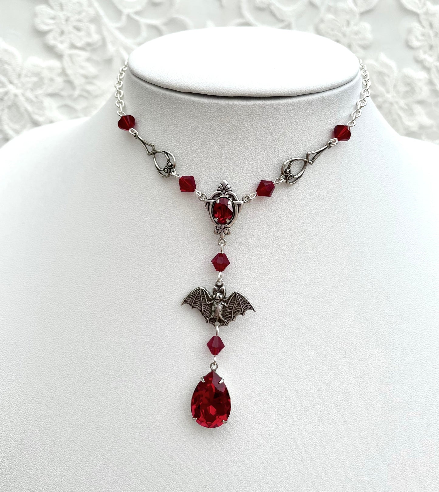 'Helena' Necklace (Blood Red) *PRE-ORDER*