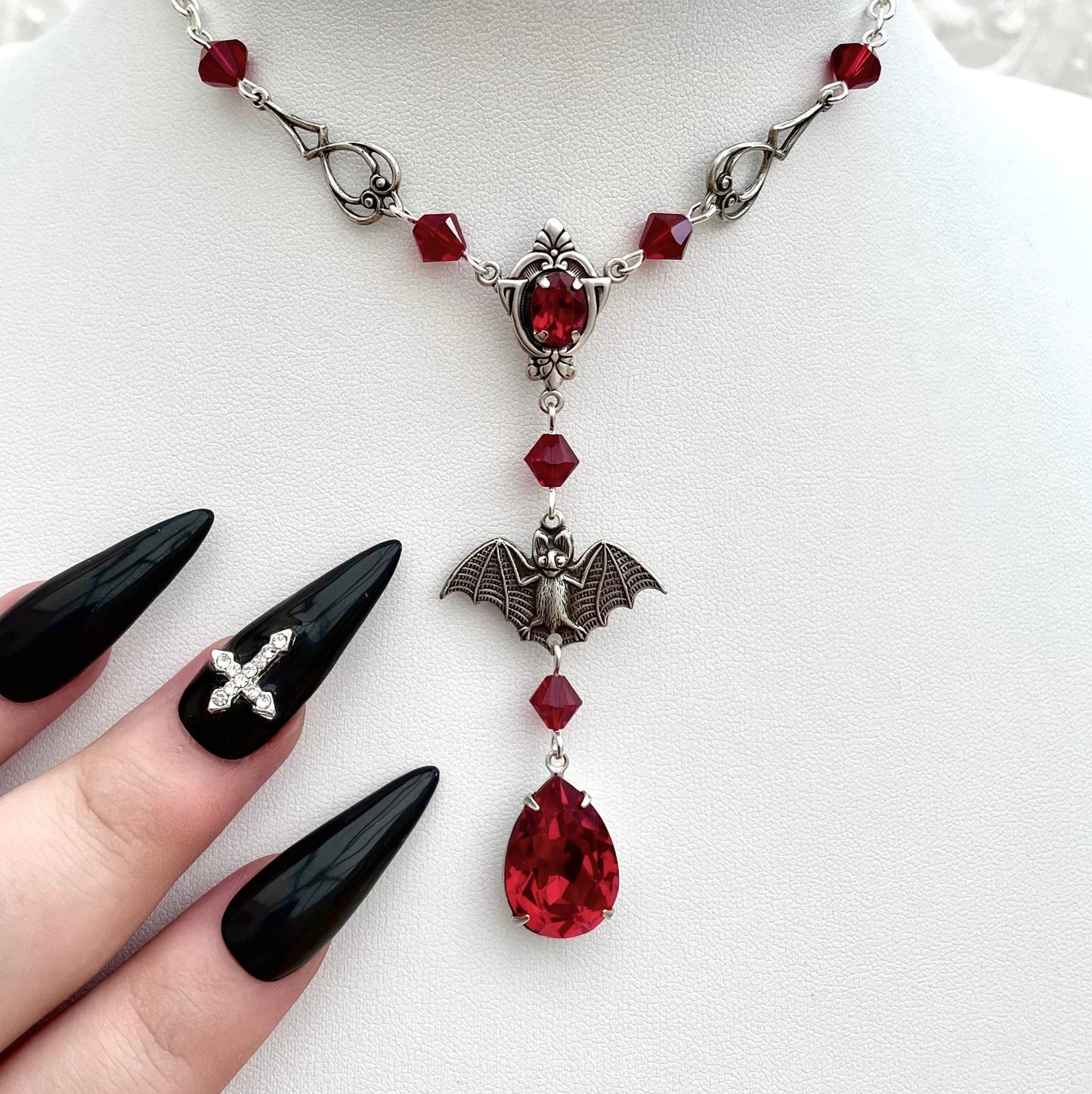 'Helena' Necklace (Blood Red) *PRE-ORDER*