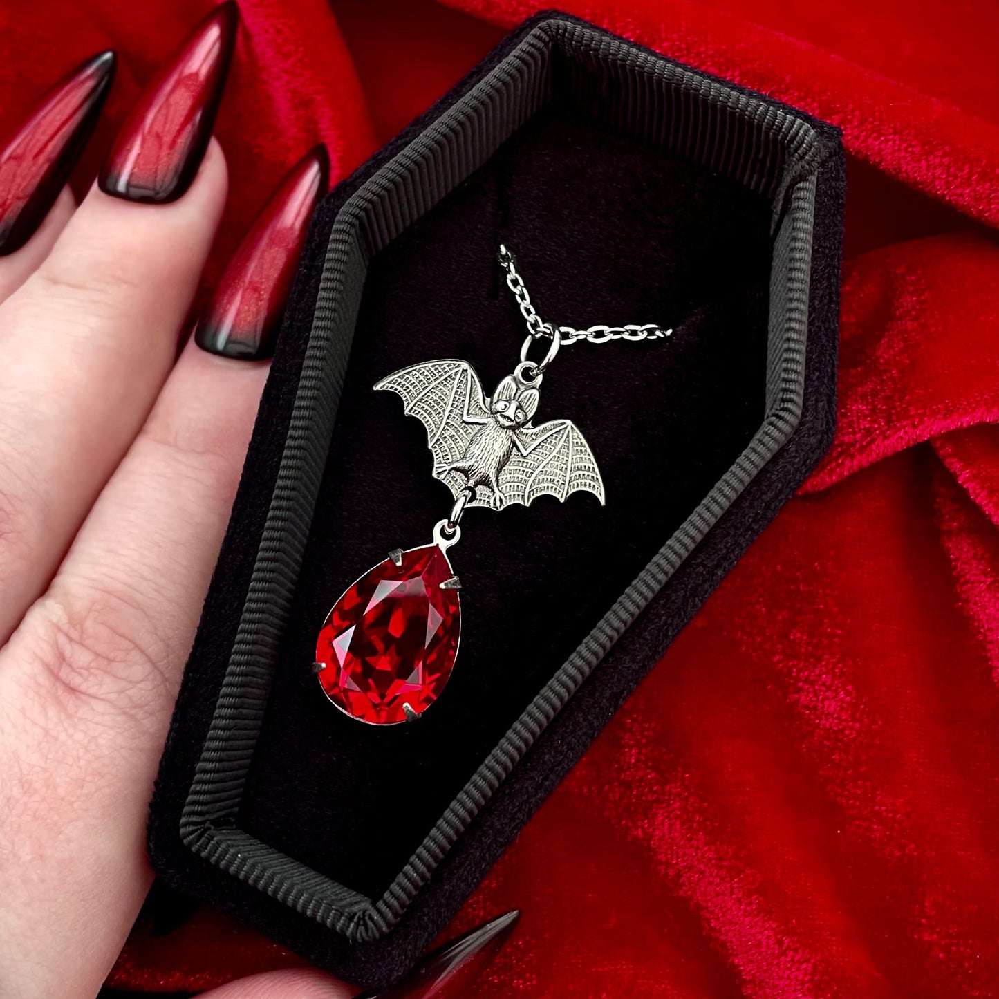 'Eternal' Necklace (Blood Red) *PRE-ORDER*