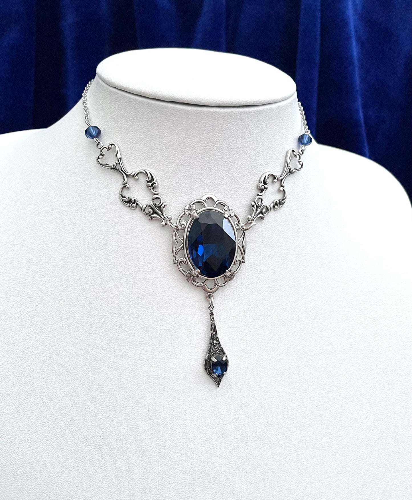 'Vladamina' Necklace (Oceans of Time Blue) *PRE-ORDER*