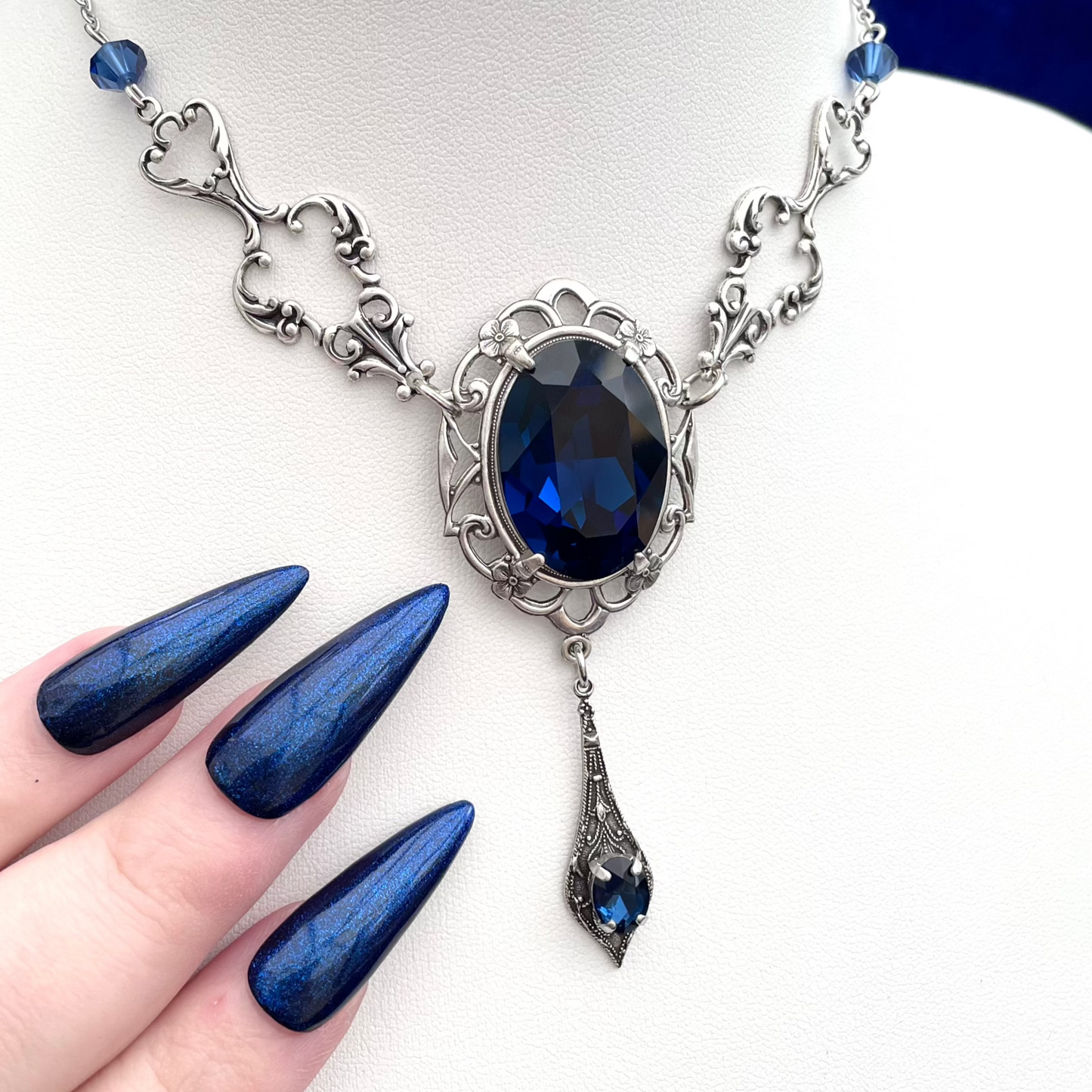 'Vladamina' Necklace (Oceans of Time Blue) *PRE-ORDER*