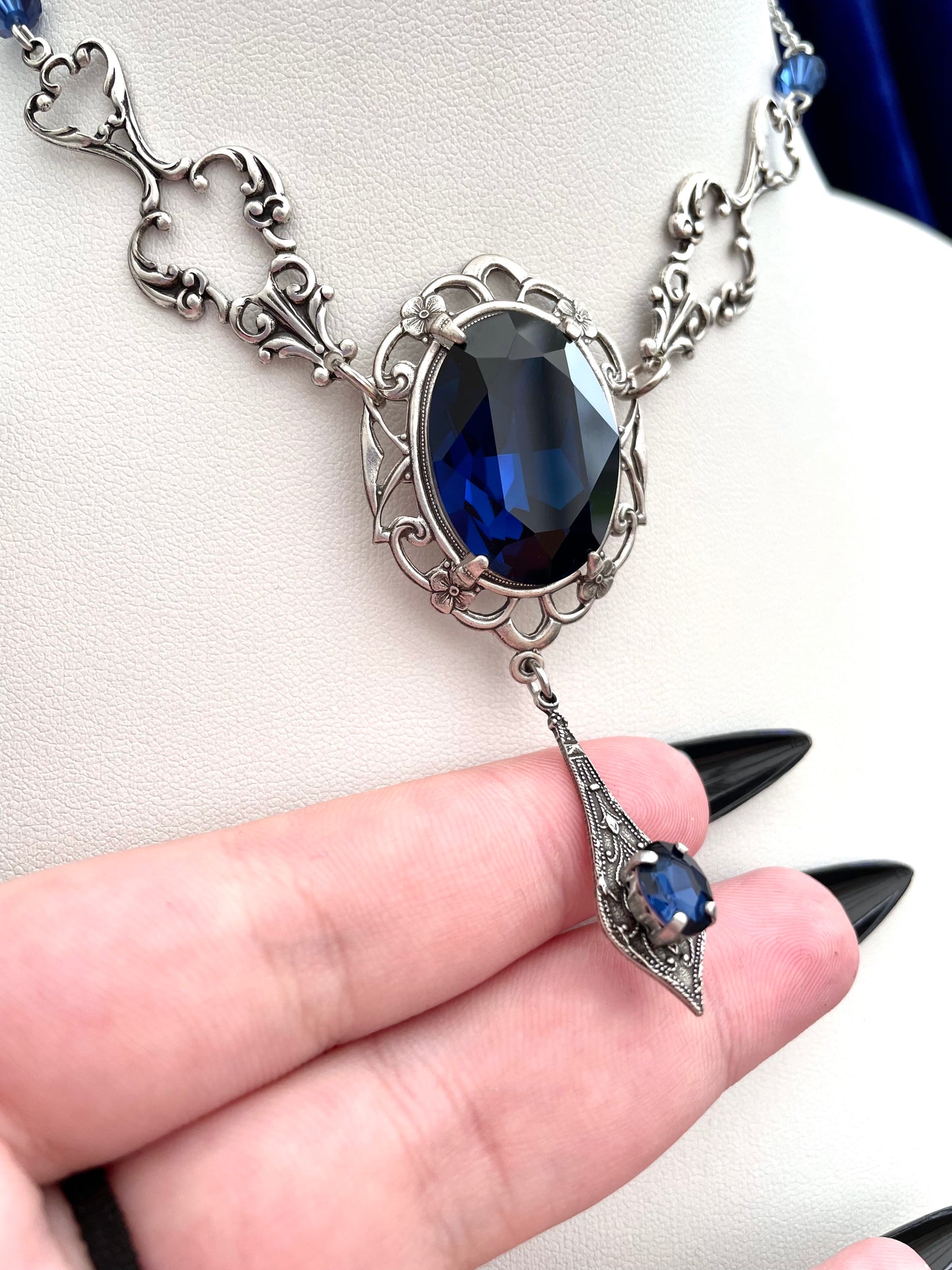 'Vladamina' Necklace (Oceans of Time Blue) *PRE-ORDER*