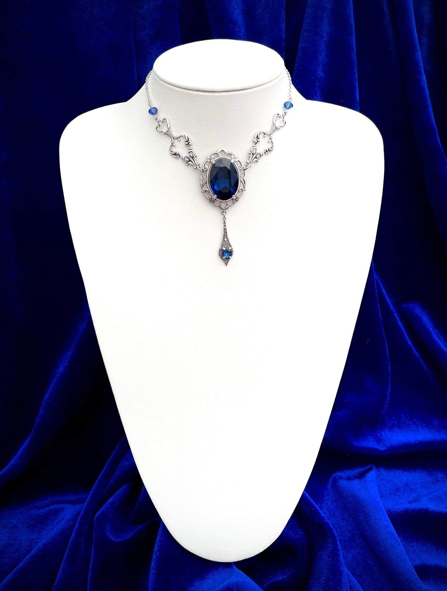 'Vladamina' Necklace (Oceans of Time Blue) *PRE-ORDER*
