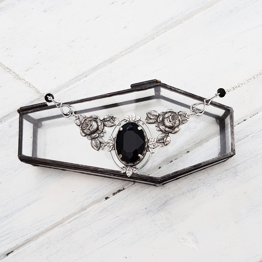 'Ophelia' Necklace (Death Black)
