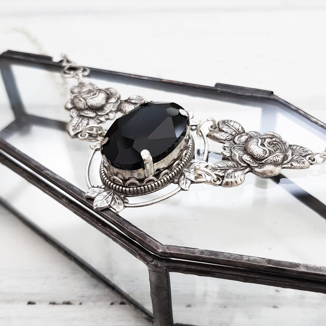 'Ophelia' Necklace (Death Black)