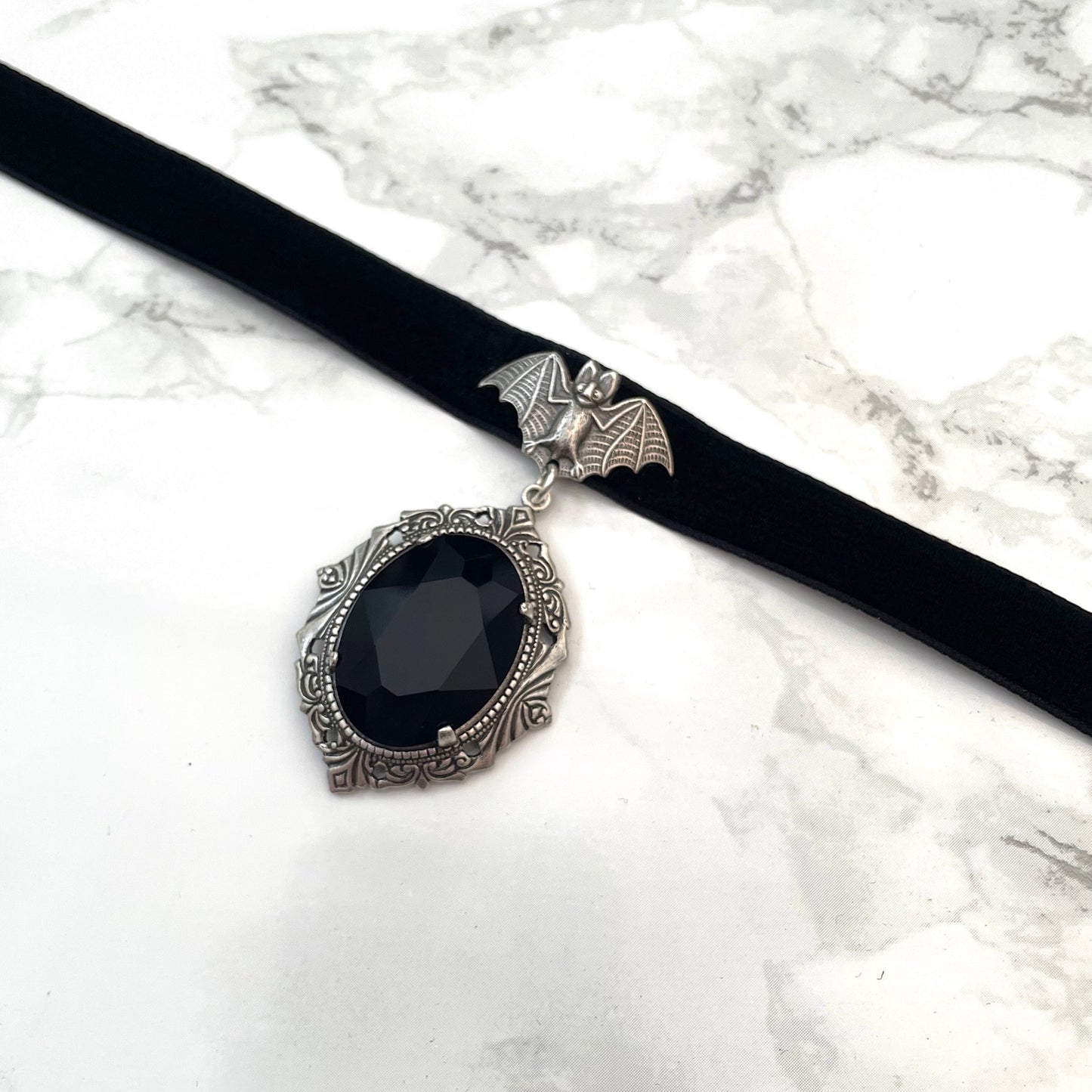 'Crypt' Choker (Death Black) *PRE-ORDER*