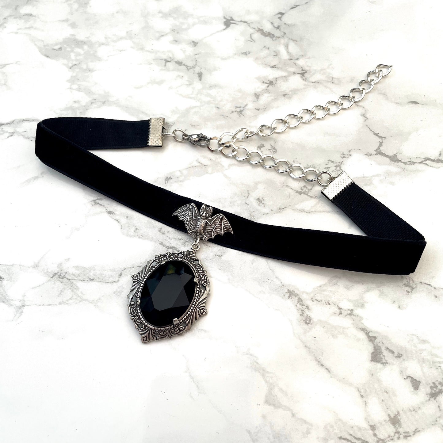 'Crypt' Choker (Death Black) *PRE-ORDER*
