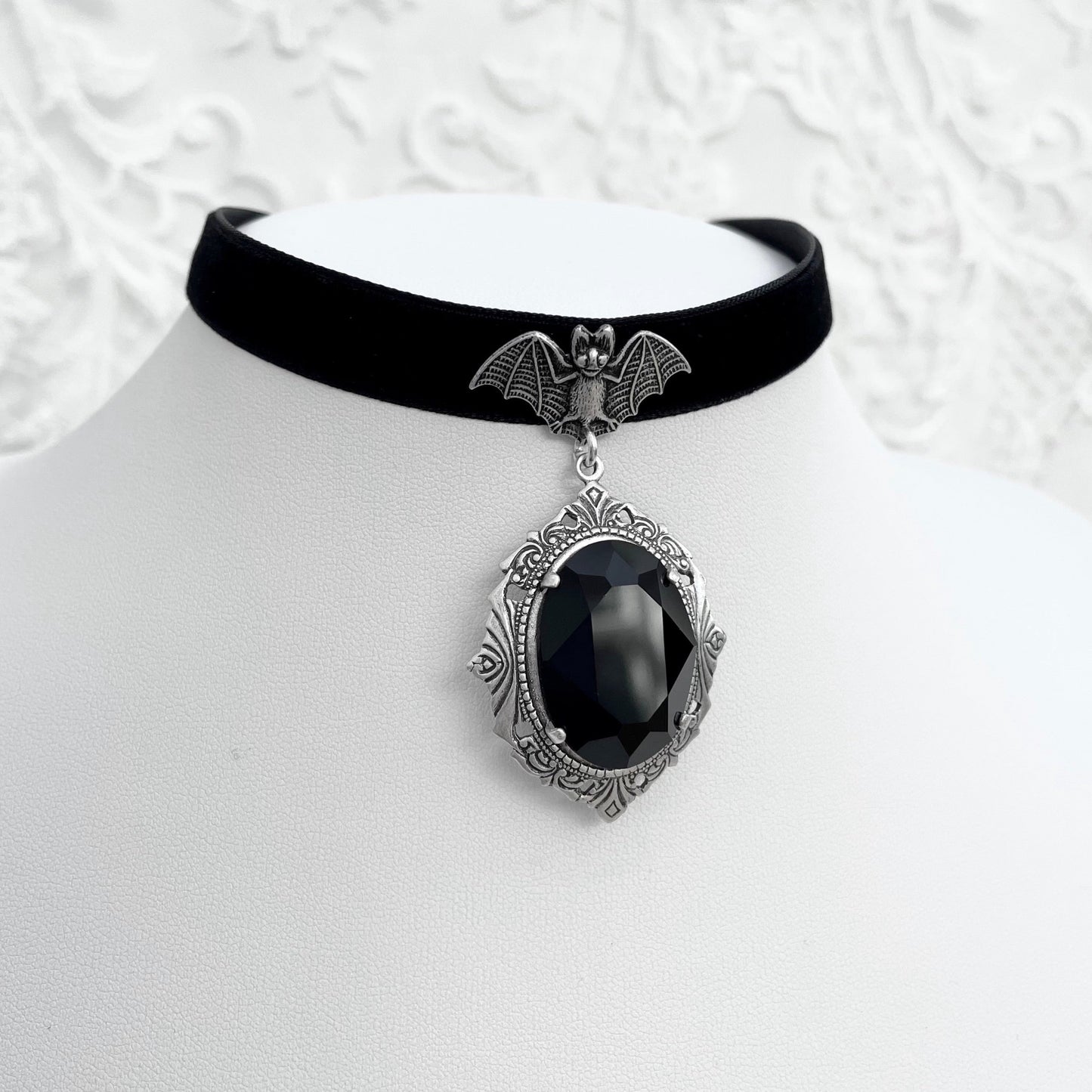 'Crypt' Choker (Death Black) *PRE-ORDER*