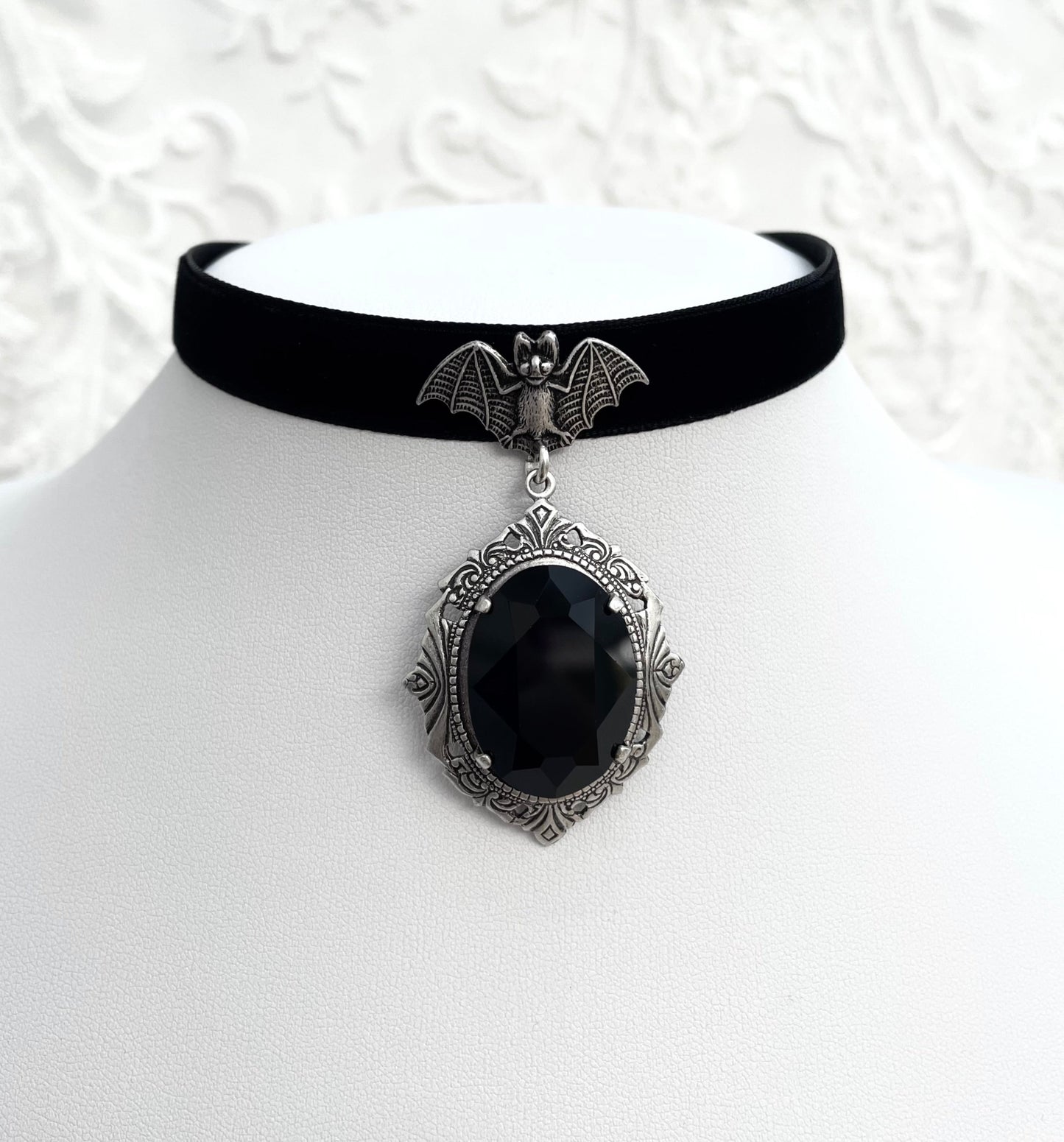 'Crypt' Choker (Death Black) *PRE-ORDER*