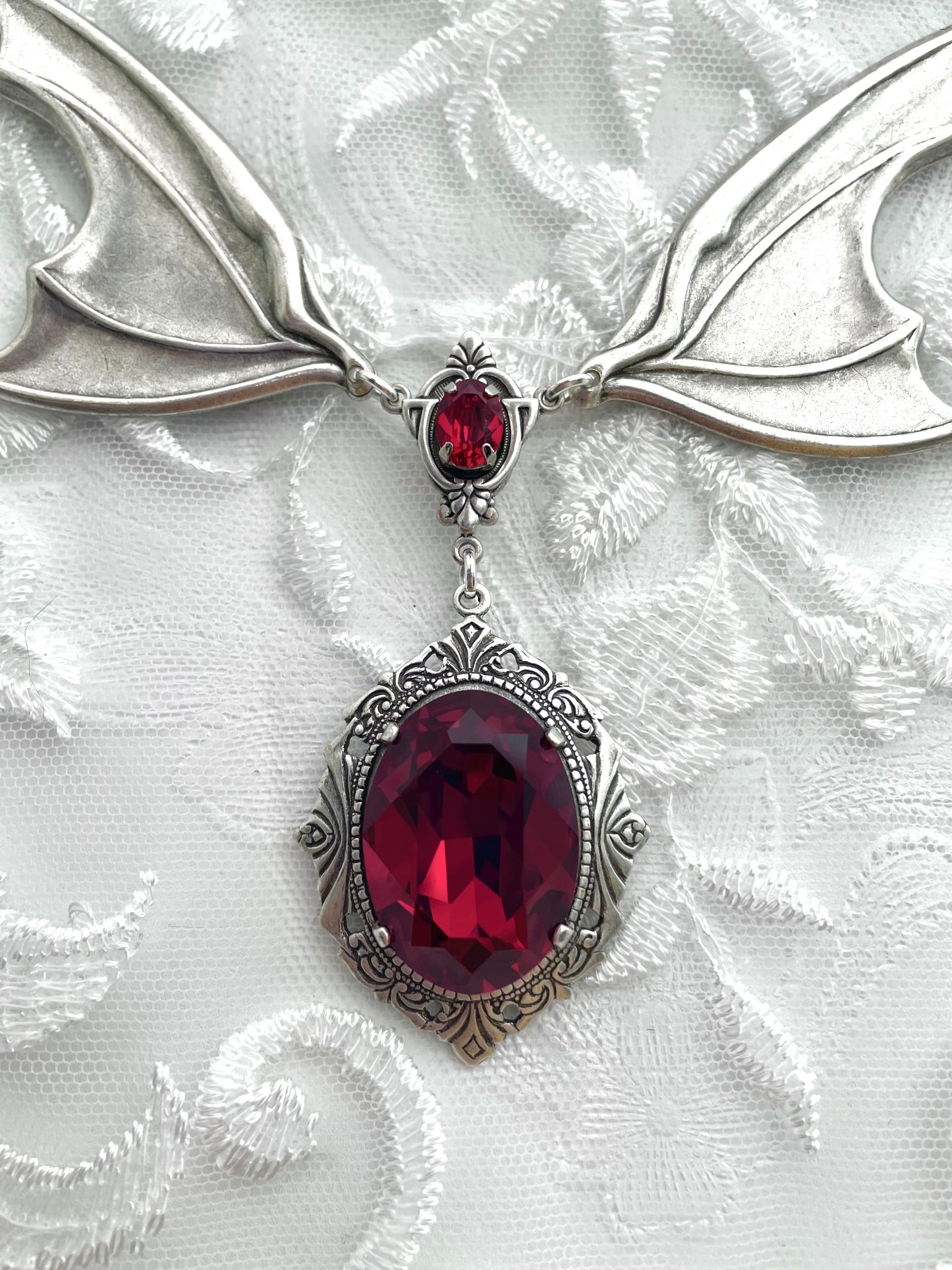 'Carmilla' Necklace (Blood Red) *PRE-ORDER*