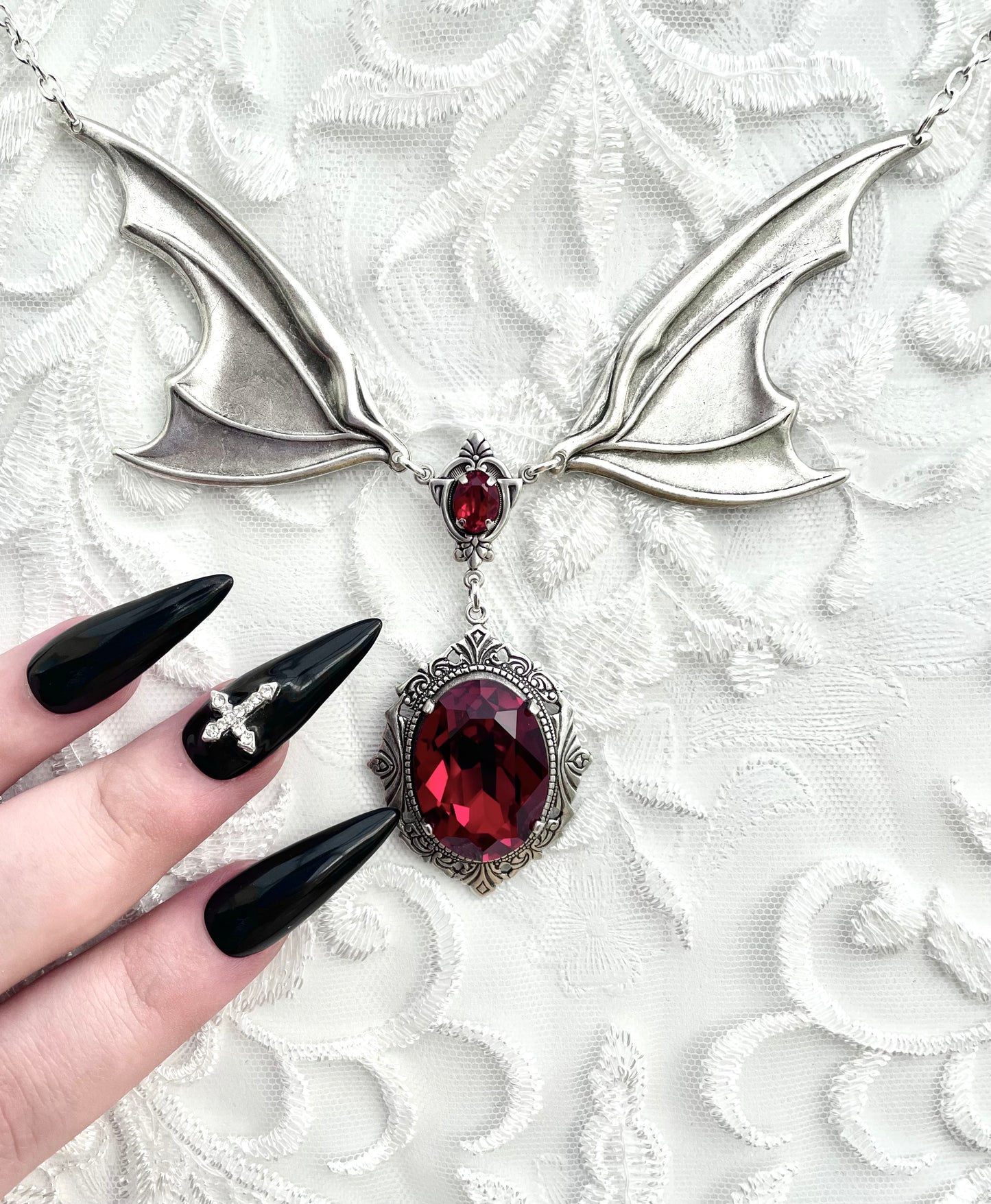 'Carmilla' Necklace (Blood Red) *PRE-ORDER*