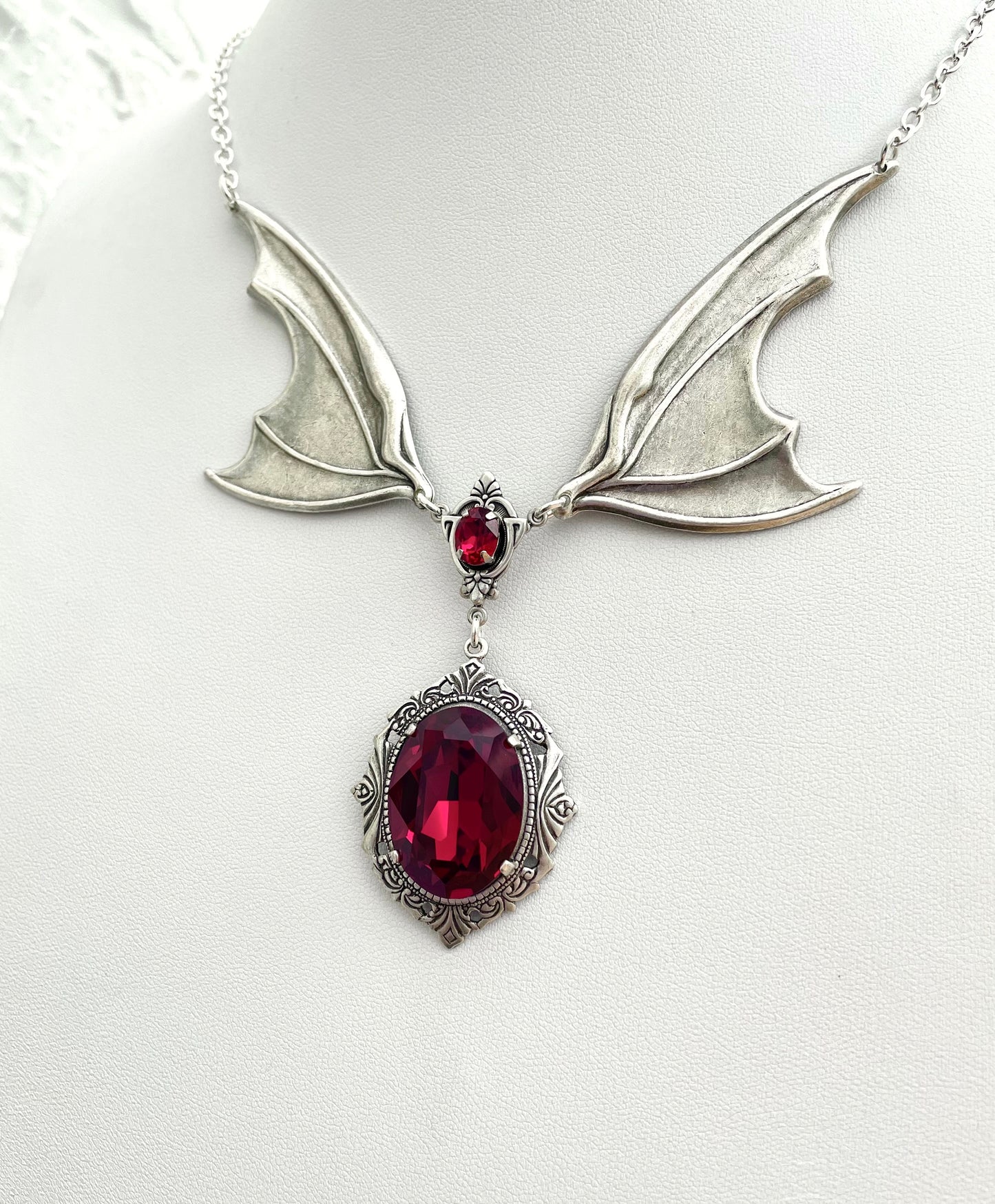 'Carmilla' Necklace (Blood Red) *PRE-ORDER*