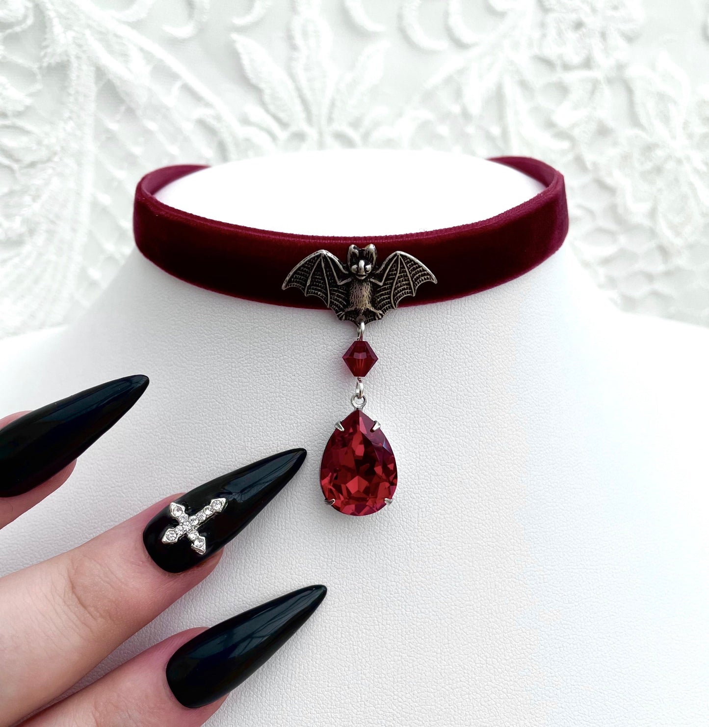 'Dusk' Choker (Oxblood) *PRE-ORDER*