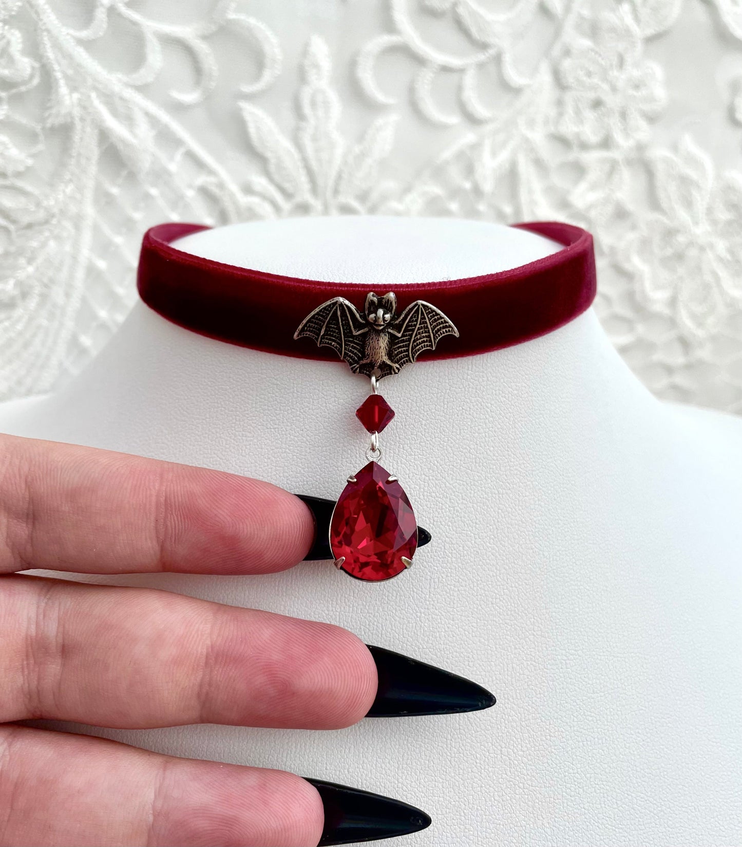 'Dusk' Choker (Oxblood) *PRE-ORDER*