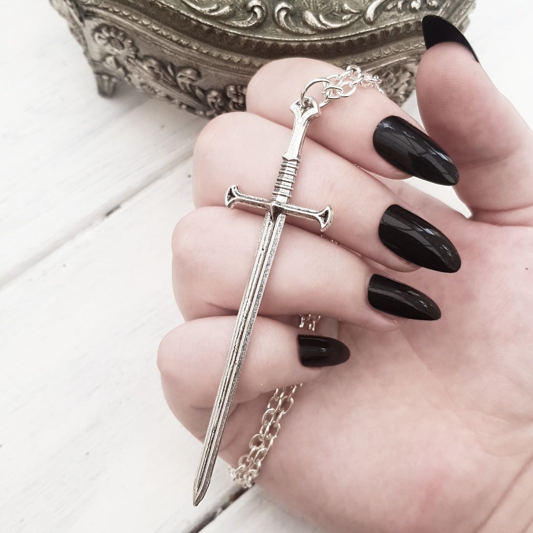 CLEARANCE! Sword Pendant Necklace