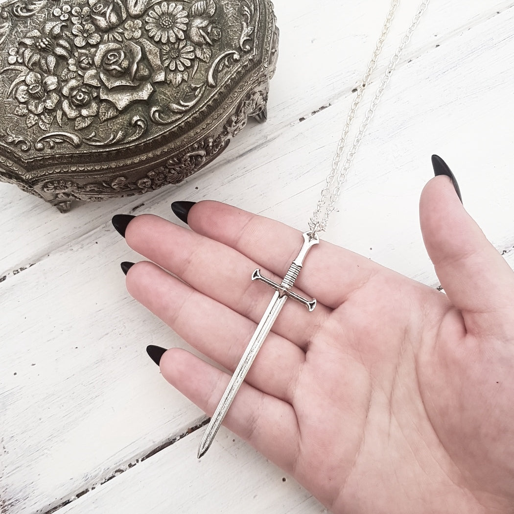 CLEARANCE! Sword Pendant Necklace