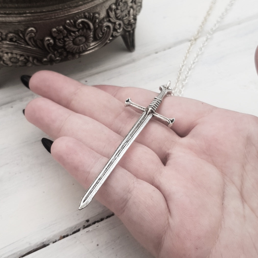 CLEARANCE! Sword Pendant Necklace