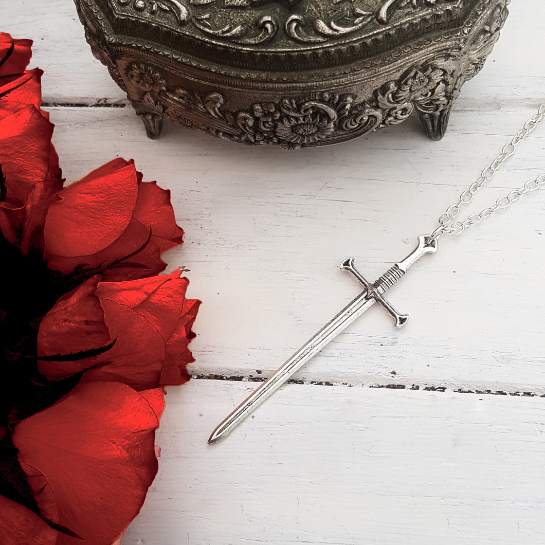 CLEARANCE! Sword Pendant Necklace