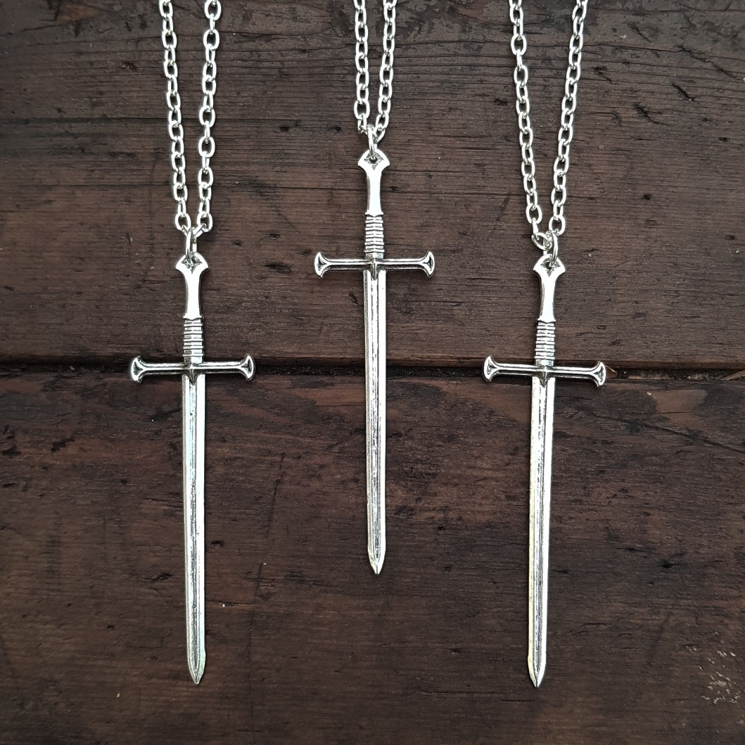CLEARANCE! Sword Pendant Necklace