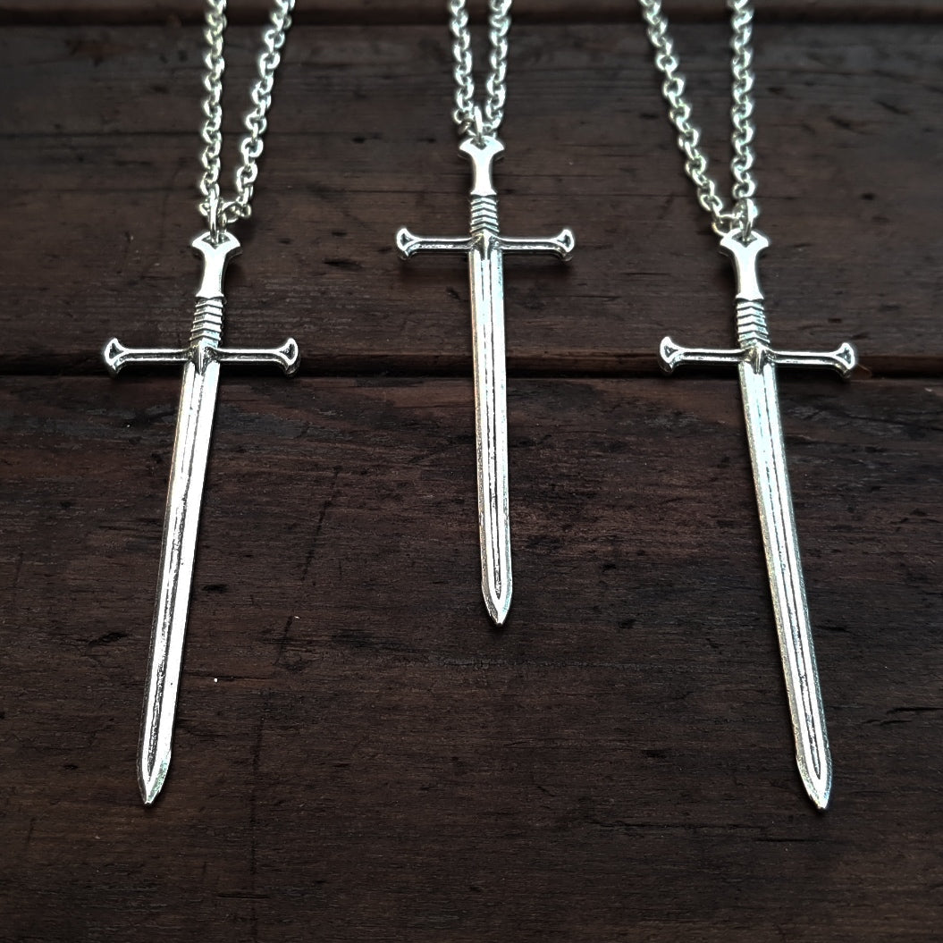 CLEARANCE! Sword Pendant Necklace