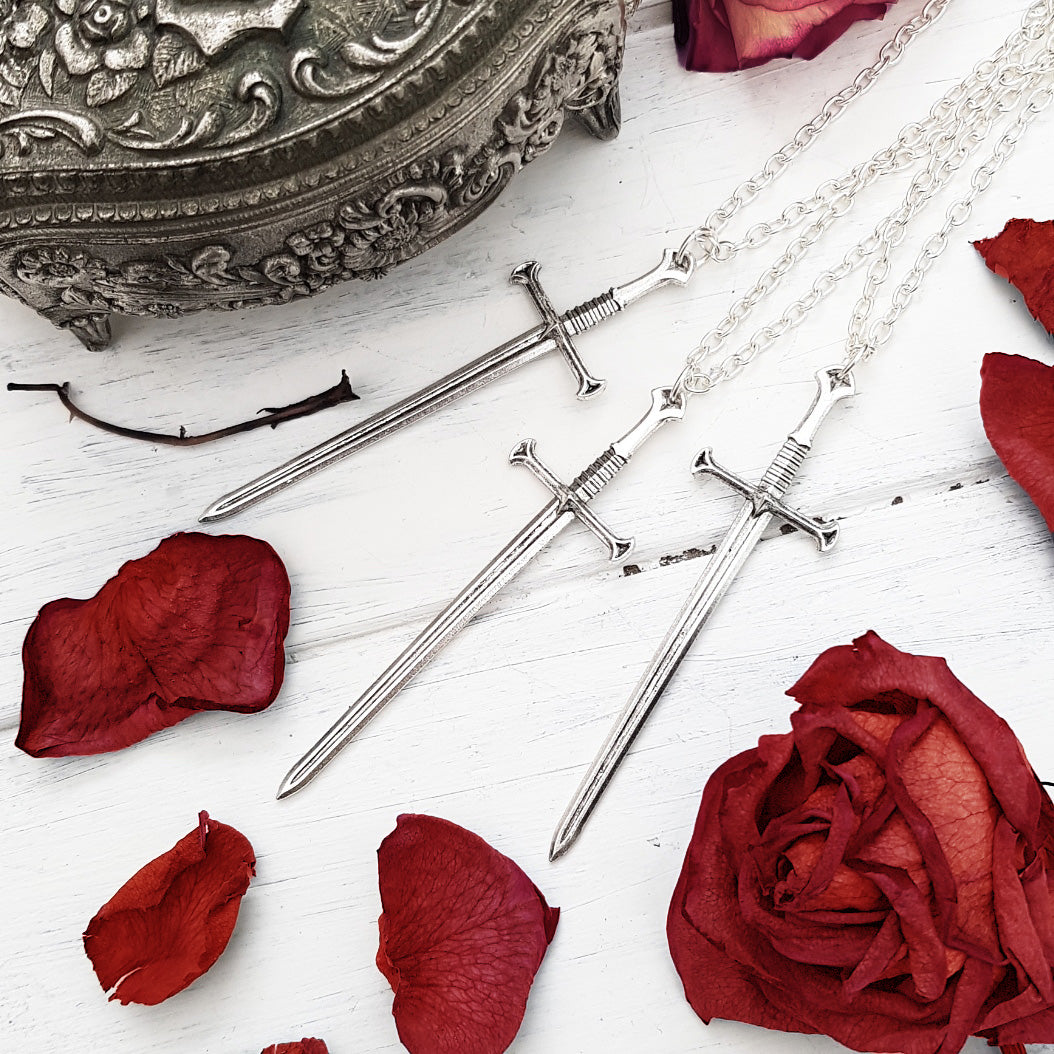 CLEARANCE! Sword Pendant Necklace
