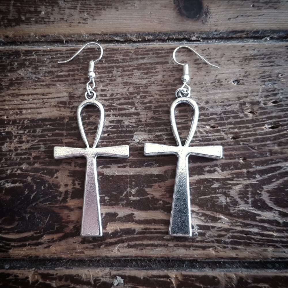 Ankh Earrings