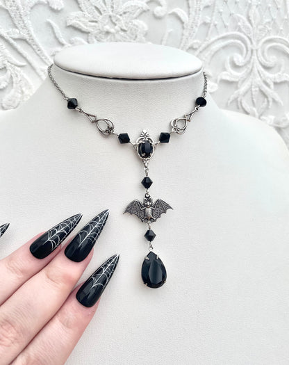 'Helena' Necklace (Death Black)