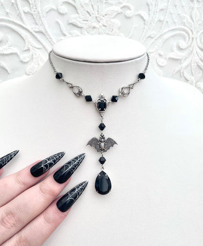 'Helena' Necklace (Death Black)