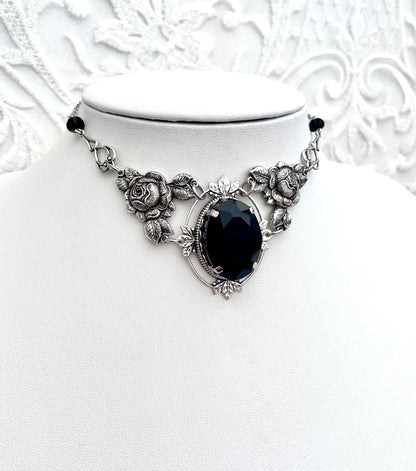 'Ophelia' Necklace (Death Black)