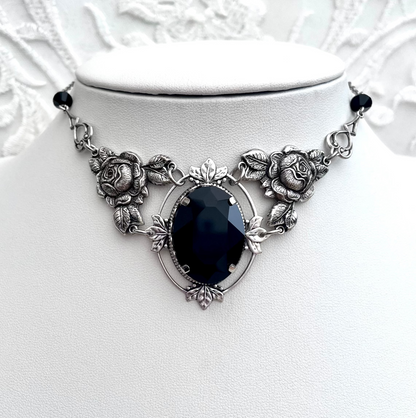 'Ophelia' Necklace (Death Black)