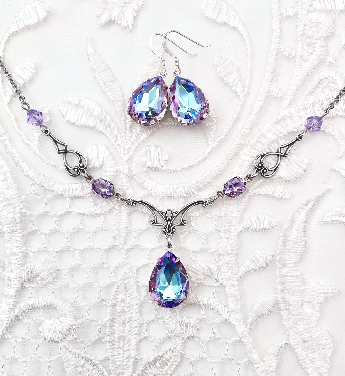 'Eve' Earrings (Unicorn Crystal) - PREORDER