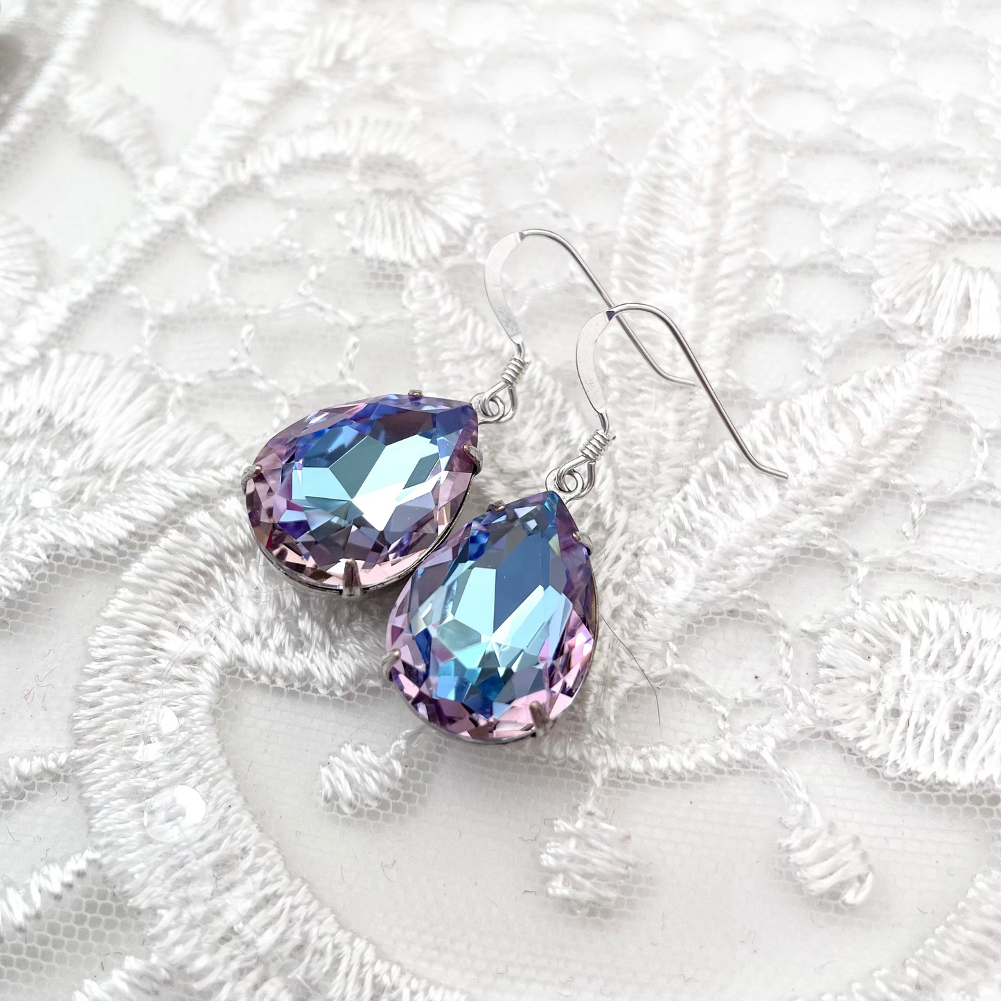 'Eve' Earrings (Unicorn Crystal) - PREORDER