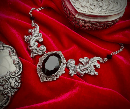 'Aurora II' Necklace (Death Black)