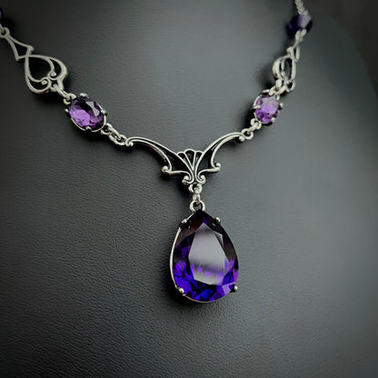 'Vesper' Necklace - Abyss Purple