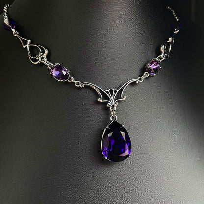 'Vesper' Necklace - Abyss Purple