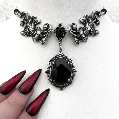 'Aurora' Necklace (Death Black)