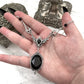 'Underworld' Necklace (Death Black)