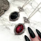'Crypt' Necklace (Death Black)