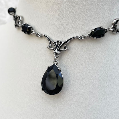 'Vesper' Necklace - Death Black