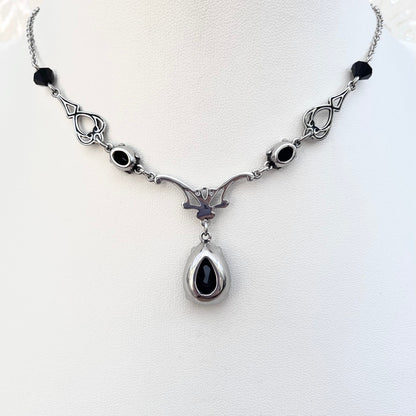 'Vesper' Necklace - Death Black