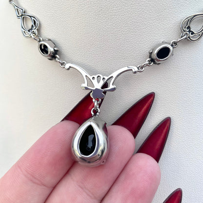 'Vesper' Necklace - Death Black