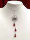 'Venom' Necklace (Blood Red)