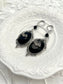 'Bat Queen' Earrings (Death Black)